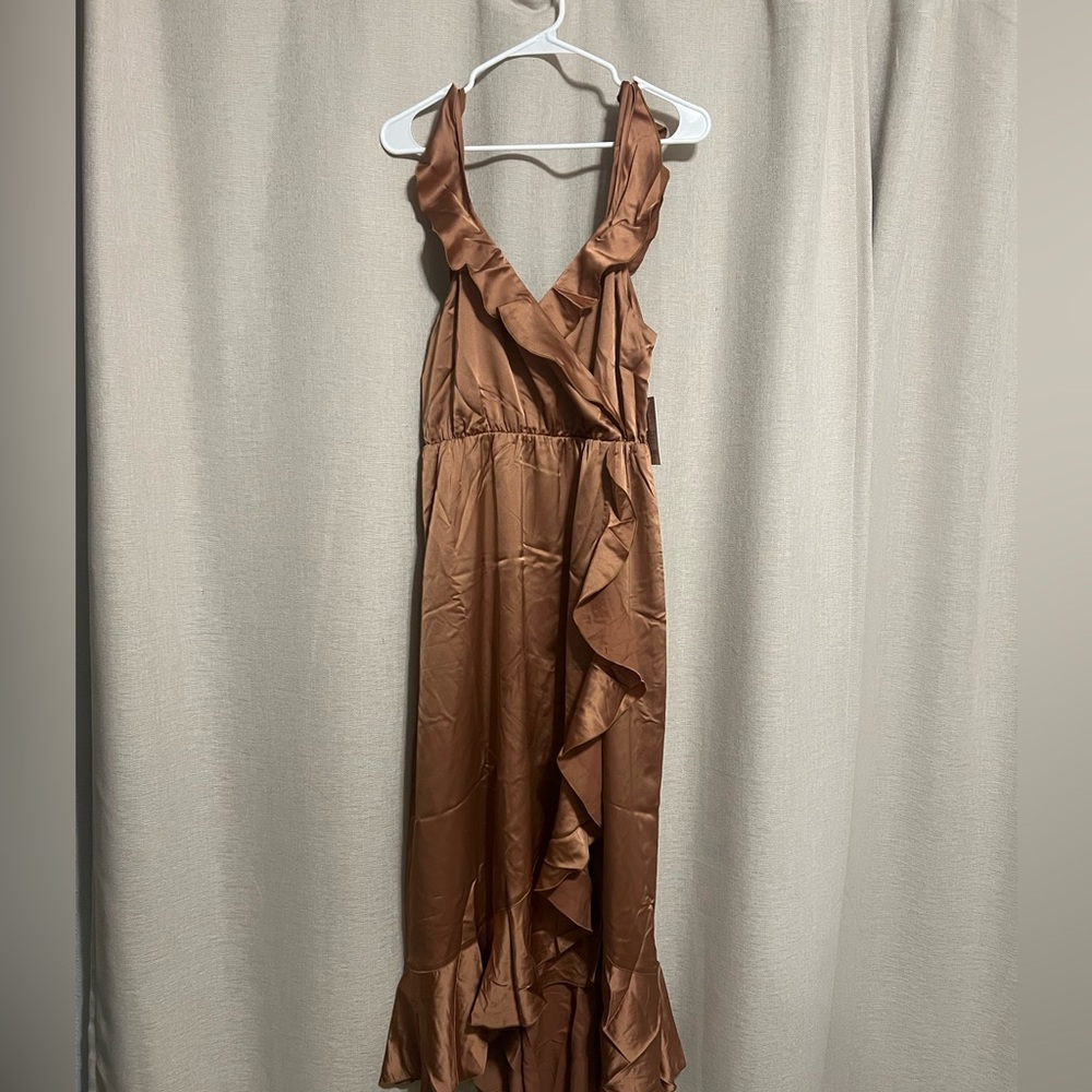 Show me your mumu Samantha Ruffle Wrap Dress